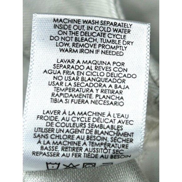 Cabi Compass Women Sz 10 Beige Oyster Pant Ankle Zipper Large Pockets Comfort E1 - Picture 12 of 12